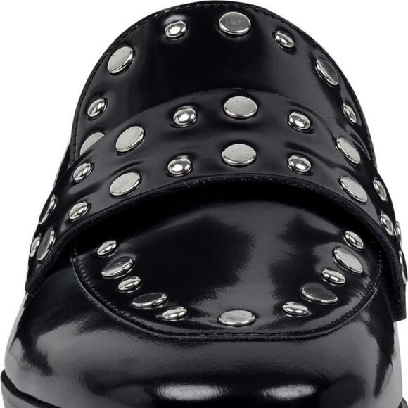 🔥NIB Marc Fisher Zimma Studded Leather Loafers Size 7.5 - Picture 4 of 14